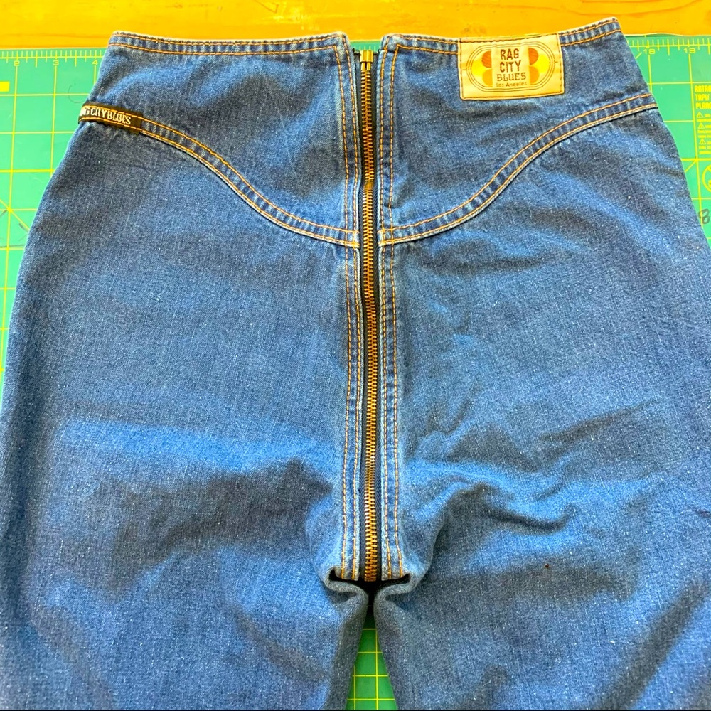 Rag City Blues zip around vintage deadstock